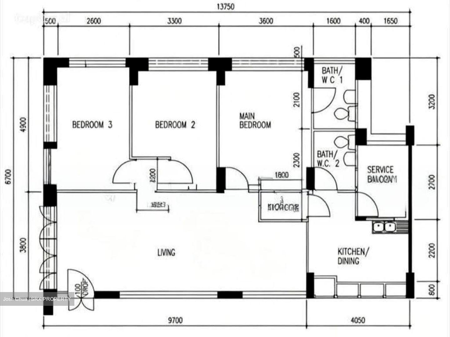 Blk 657 Eunos Damai Ville (Bedok), HDB 4 Rooms #626545771